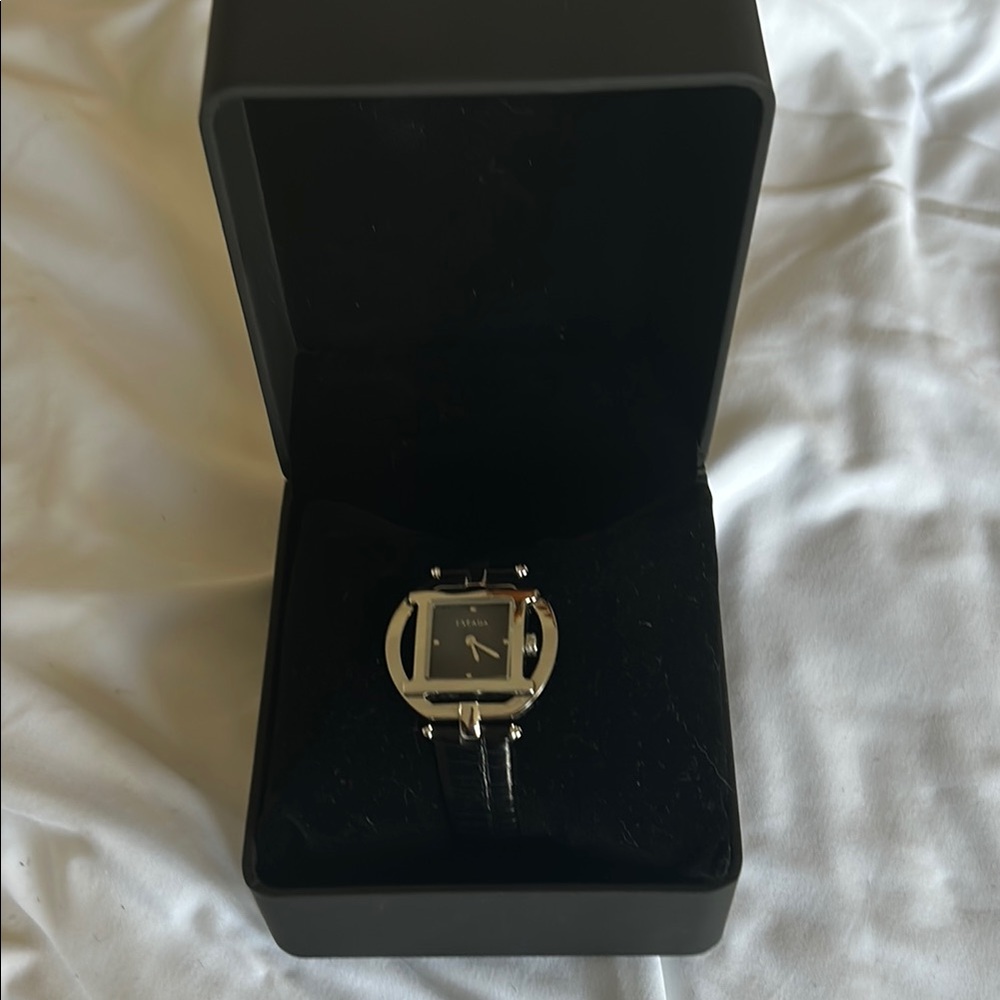 Escada Black Silver elegant  Watch